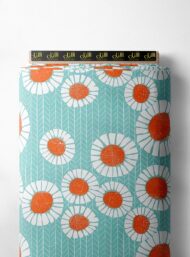 Petal flower style with white,orange colors