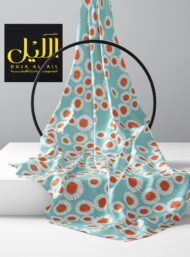 Petal flower style with white,orange colors - Image 2