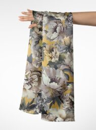 Petal flower style with grey,yellow colors - Image 3