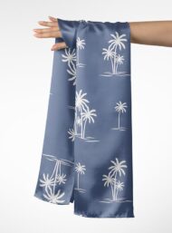 Palm nature style with white, blue colors - Image 3