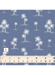 Palm nature style with white, blue colors - Image 5