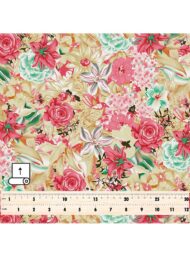 Rose flower style with pink,green colors - Image 5