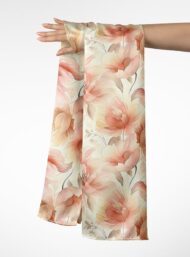 Bloom flower style with pink,white colors - Image 3