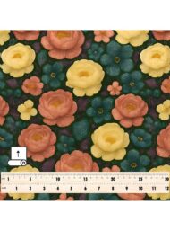 Rose flower style with yellow,pink colors - Image 5