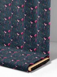 Bird nature style with pink,green colors - Image 4