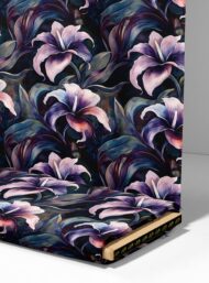 Petal flower style with purple,white colors - Image 4