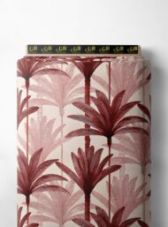 Palm nature style with red,pink colors