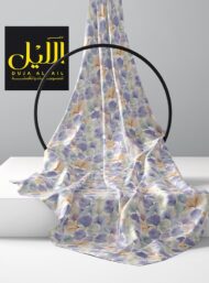 Leaf flower style with purple,orange colors - Image 2