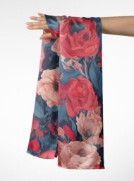 Bloom flower style with red,pink colors - Image 3