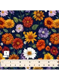 Petal flower style with orange,yellow colors - Image 5