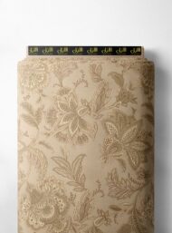 Petal flower style with brown,white colors