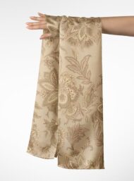 Petal flower style with brown,white colors - Image 3