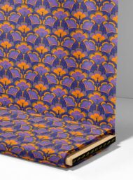 Petal flower style with purple,orange colors - Image 4