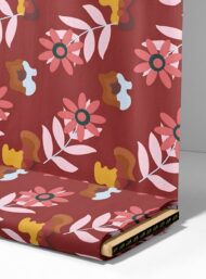 Petal flower style with pink,red colors - Image 4