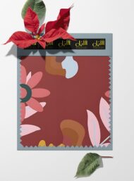 Petal flower style with pink,red colors - Image 6