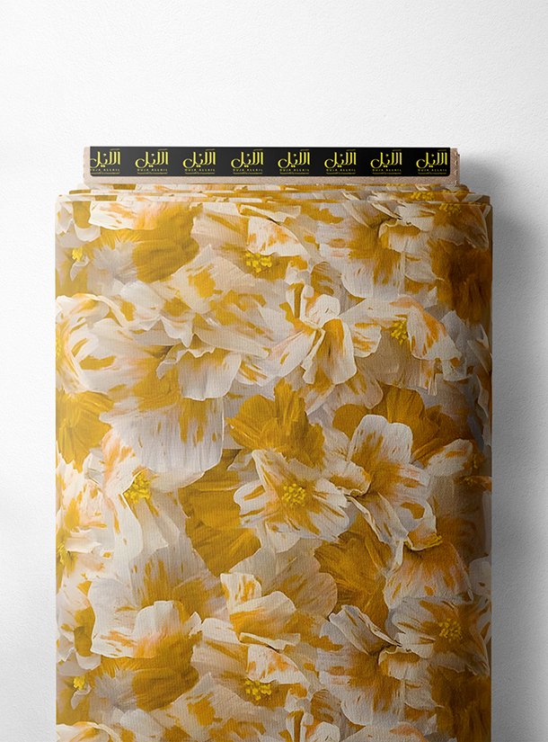 LAI01-3221_1.jpg Bloom flower style with white, yellow colors - Image 1