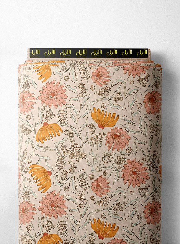 LAI01-3223_1.jpg Bloom flower style with pink,orange colors - Image 1