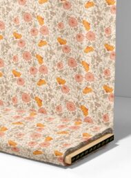 Bloom flower style with pink,orange colors - Image 4