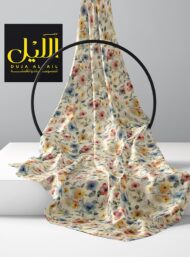 Bloom flower style with pink,blue colors - Image 2