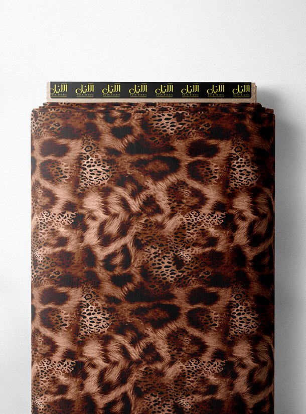 LAI01-3227_1.jpg Leopard animal style with brown colors - Image 1