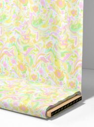 Flower abstract style with yellow,pink colors - Image 4