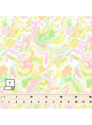 Flower abstract style with yellow,pink colors - Image 5