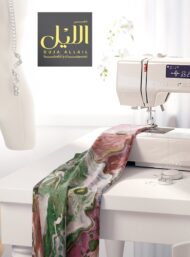 Green abstract style with green,pink colors - Image 7