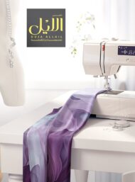 Fluid abstract style with purple,white colors - Image 7