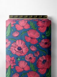 Petal flower style with pink,green colors