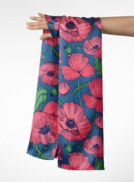 Petal flower style with pink,green colors - Image 3