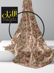 Tulip flower style with pink,green colors - Image 2