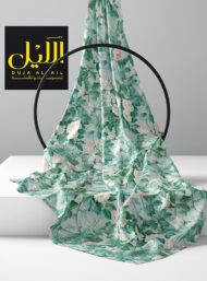 Rose flower style with pink,green colors - Image 2