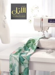 Rose flower style with pink,green colors - Image 7