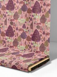 Tree nature style with pink,green colors - Image 4