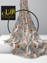 Bloom flower style with grey,pink colors - Image 2