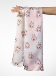 Bunny animal style with pink,grey colors - Image 3