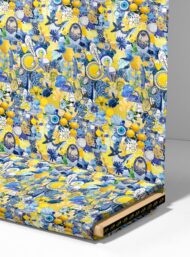 Fish nature style with yellow, blue colors - Image 4