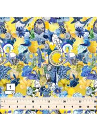 Fish nature style with yellow, blue colors - Image 5