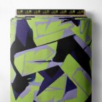 Fragment mixed style with black,green colors