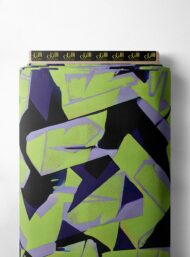 Fragment mixed style with black,green colors