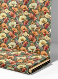 Petal flower style with orange,white colors - Image 4