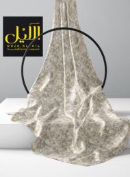 Petal flower style with white,brown colors - Image 2