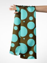 Circle geometric style with blue, brown colors - Image 3