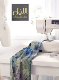 Rose flower style with blue,green colors - Image 7