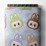 Bunny others style with pink,green colors