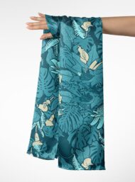 Leaf nature style with blue,green colors - Image 3