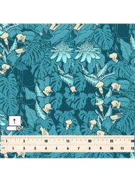 Leaf nature style with blue,green colors - Image 5