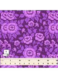 Bloom flower style with purple, green colors - Image 5