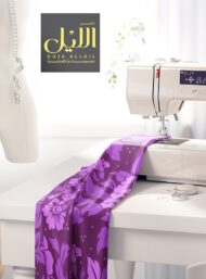 Bloom flower style with purple, green colors - Image 7