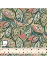 Leaf flower style with green, pink colors - Image 5